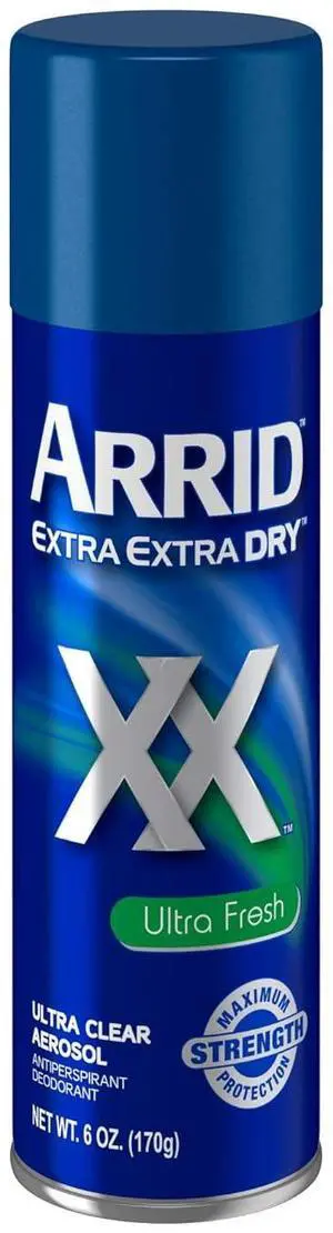 Arrid Xx Dry Ultra Fresh Antiperspirant & Deodorant Spray, 6 oz (1-Pack) Arrid Xx Dry Ultra Fresh Antiperspirant & Deodorant Spray, 6 oz (1-Pack)