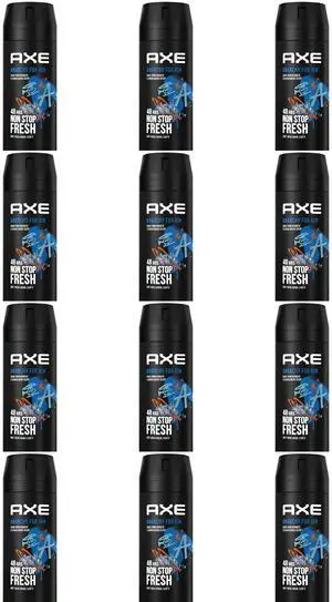 Axe Deodorant Body Spray, Anarchy, 5.07 oz (12-Pack) Axe Deodorant Body Spray, Anarchy, 5.07 oz (12-Pack)