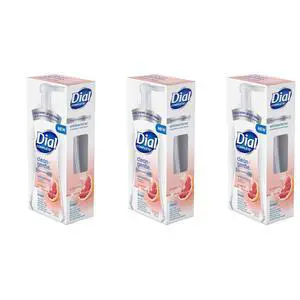 Dial Complete Clean + Gentle Antibacterial Foaming Hand Wash, Grapefruit, 7.5 fl oz (3-Pack) Dial Complete Clean + Gentle Antibacterial Foaming Hand Wash, Grapefruit, 7.5 fl oz (3-Pack)