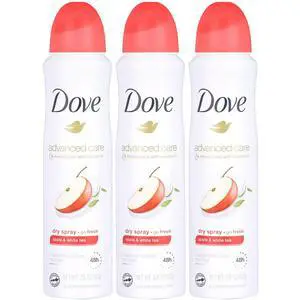 Dove Apple White Tea Go Fresh Spray 250 ml (3-Pack) Dove Apple White Tea Go Fresh Spray 250 ml (3-Pack)