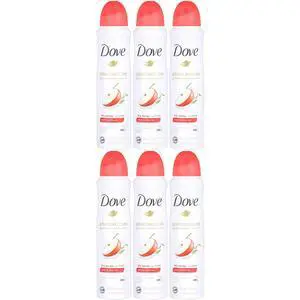 Dove Apple White Tea Go Fresh Spray 250 ml (6-Pack) Dove Apple White Tea Go Fresh Spray 250 ml (6-Pack)