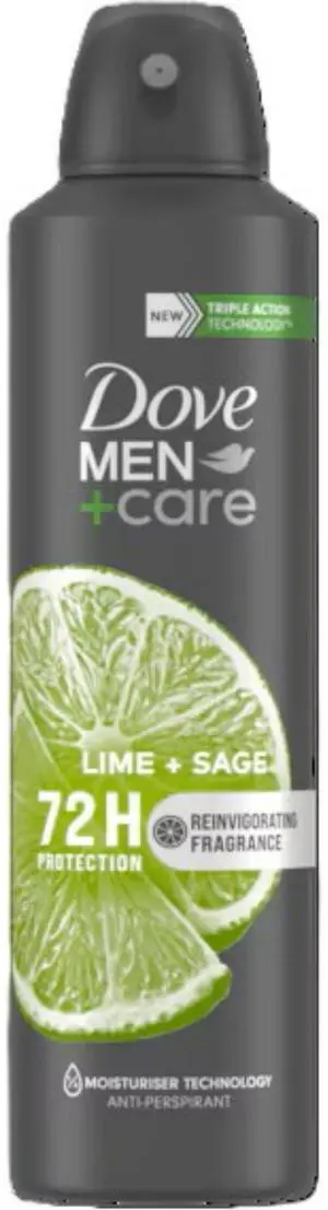 Dove Men Antiperspirant Spray Lime & Sage 150 ml (1-Pack) Dove Men Antiperspirant Spray Lime & Sage 150 ml (1-Pack)