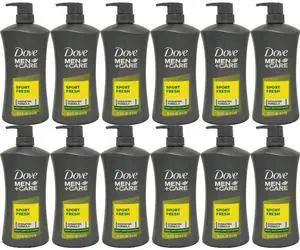 Dove Men+Care Sport Fresh Body Wash 33.8 oz (12-Pack) Dove Men+Care Sport Fresh Body Wash 33.8 oz (12-Pack)