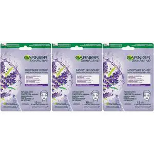 Garnier Face Mask Lavender (3-Pack) Garnier Face Mask Lavender (3-Pack)