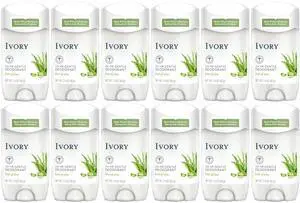 Ivory Gentle 24HR Deodorant Aloe 2.4 oz (12-Pack) Ivory Gentle 24HR Deodorant Aloe 2.4 oz (12-Pack)