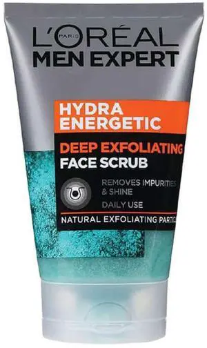 Loreal Paris Men Expert Face Scrub, Hydra Energetic Deep Exfoliating Face Wash For Men (1-Pack) Loreal Paris Men Expert Face Scrub, Hydra Energetic Deep Exfoliating Face Wash For Men (1-Pack)