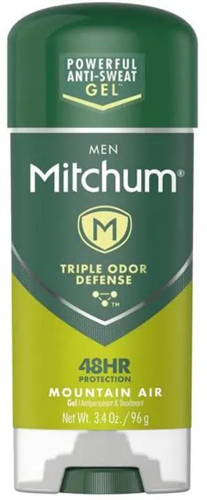 Mitchum Mens Antiperspirant Deodorant Gel Stick, Mountain Air Scent, 3.4 oz (1-Pack / 3.4 Ounce (Pack of 1)) Mitchum Mens Antiperspirant Deodorant Gel Stick, Mountain Air Scent, 3.4 oz (1-Pack / 3.4 Ounce (Pack of 1))