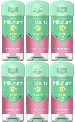 Mitchum Powder Fresh Women Gel Antiperspirant Deodorant 3.4 oz (6-Pack) Mitchum Powder Fresh Women Gel Antiperspirant Deodorant 3.4 oz (6-Pack)