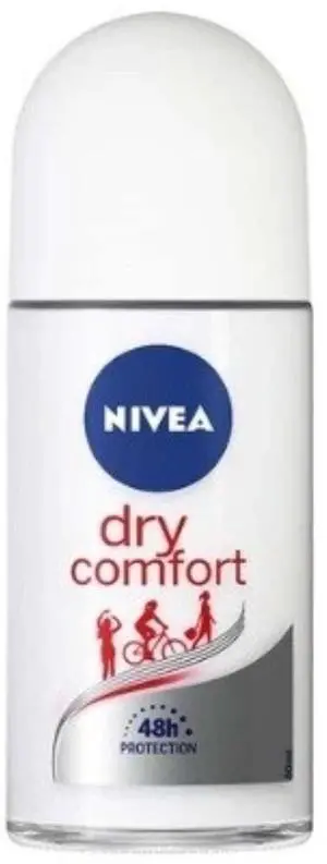 Nivea Dry Comfort Roll-On Antiperspirant Deodorant For Women 50 ml (1-Pack) Nivea Dry Comfort Roll-On Antiperspirant Deodorant For Women 50 ml (1-Pack)