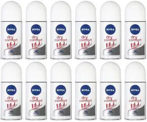 Nivea Dry Comfort Roll-On Antiperspirant Deodorant For Women 50 ml (12-Pack) Nivea Dry Comfort Roll-On Antiperspirant Deodorant For Women 50 ml (12-Pack)