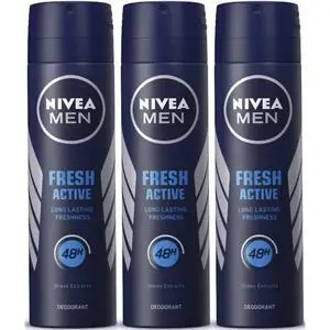 Nivea Fresh Active Body Spray 150 ml (3-Pack) Nivea Fresh Active Body Spray 150 ml (3-Pack)
