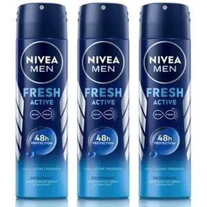 Nivea Fresh Active Body Spray, 150 ml (3-Pack) Nivea Fresh Active Body Spray, 150 ml (3-Pack)