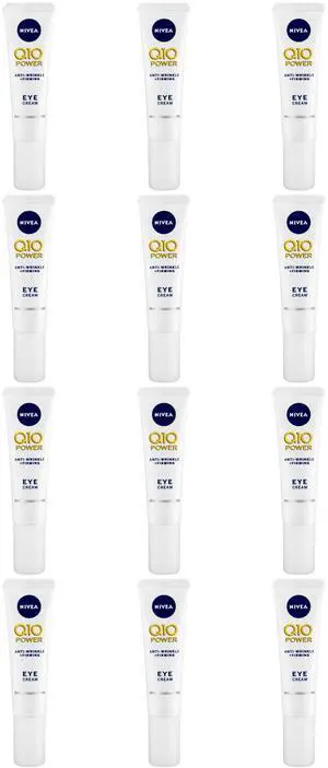 Nivea Q10 Anti-Wrinkle Brightening Eye Cream, 15 ml (12-Pack) Nivea Q10 Anti-Wrinkle Brightening Eye Cream, 15 ml (12-Pack)