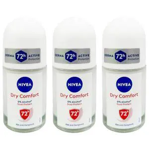 Nivea Roll On Dry Comfort 25 ml (3-Pack) Nivea Roll On Dry Comfort 25 ml (3-Pack)