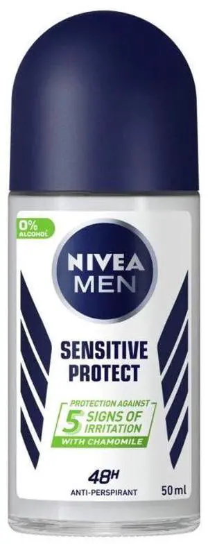 Nivea Roll On Sensitive Protect for Men 50 ml (1-Pack) Nivea Roll On Sensitive Protect for Men 50 ml (1-Pack)