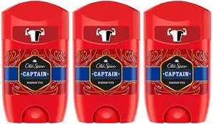 Old Spice Deodorant Stick, Captain, 50 ml (3-Pack / 1.69 Fl Oz (Pack of 1)) Old Spice Deodorant Stick, Captain, 50 ml (3-Pack / 1.69 Fl Oz (Pack of 1))