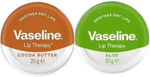 Vaseline Lip Therapy Cocoa Butter & Aloe Vera Lip Balm Duo 20g Vaseline Lip Therapy Cocoa Butter & Aloe Vera Lip Balm Duo 20g