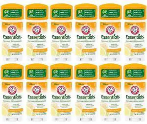 Arm & Hammer Essentials Deodorant Orange Citrus 2.5 oz (12-Pack) Arm & Hammer Essentials Deodorant Orange Citrus 2.5 oz (12-Pack)