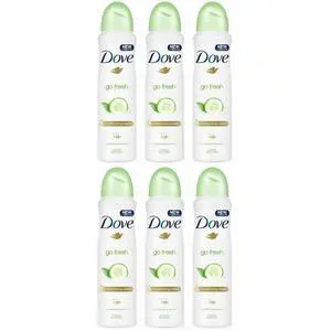 Dove Cucumber Antiperspirant Spray, 150 ml (6-Pack) Dove Cucumber Antiperspirant Spray, 150 ml (6-Pack)