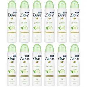Dove Cucumber Antiperspirant Spray, 150 ml (12-Pack) Dove Cucumber Antiperspirant Spray, 150 ml (12-Pack)