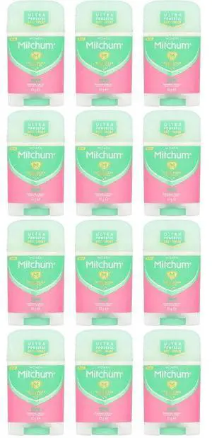 Mitchum Deodorant Stick Powder Fresh 41 g (12-Pack) Mitchum Deodorant Stick Powder Fresh 41 g (12-Pack)