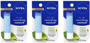 Nivea A Kiss Of Smoothness Hydrating Lip Care Spf 15, 0.17 oz (3-Pack) Nivea A Kiss Of Smoothness Hydrating Lip Care Spf 15, 0.17 oz (3-Pack)