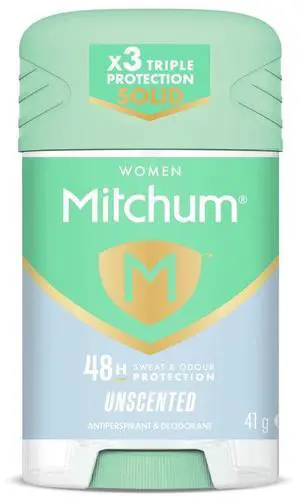 Mitchum Deodorant Stick Unscented 41 g (1-Pack) Mitchum Deodorant Stick Unscented 41 g (1-Pack)