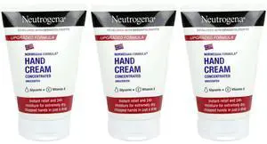 Neutrogena Concentrated Hand Cream, Unscented, Norwegian Formula,Travel Size 1.69 oz (3-Pack) Neutrogena Concentrated Hand Cream, Unscented, Norwegian Formula,Travel Size 1.69 oz (3-Pack)