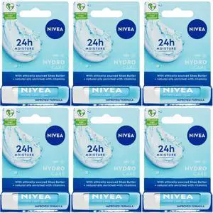 Nivea Hydro Care Lip Balm 4.8g (6-Pack) Nivea Hydro Care Lip Balm 4.8g (6-Pack)