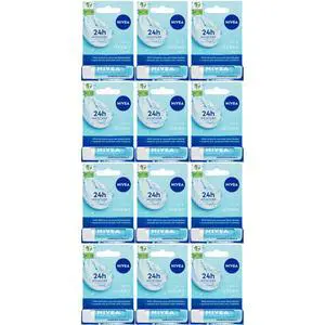 Nivea Hydro Care Lip Balm 4.8g (12-Pack) Nivea Hydro Care Lip Balm 4.8g (12-Pack)