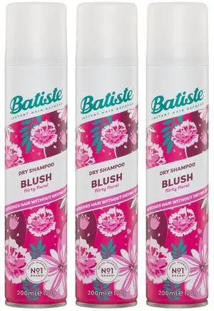 Batiste Dry Shampoo Blush 200 ml (3-Pack) Batiste Dry Shampoo Blush 200 ml (3-Pack)