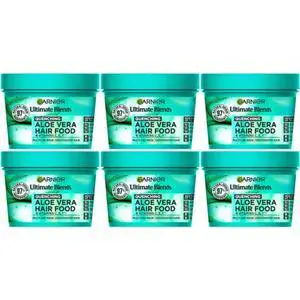 Garnier Aloe Hair Food 3in1 Mask 390 ml (6-Pack) Garnier Aloe Hair Food 3in1 Mask 390 ml (6-Pack)