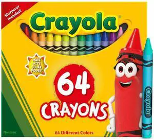 Crayola Crayons Standard 64 Count (1-Pack) Crayola Crayons Standard 64 Count (1-Pack)