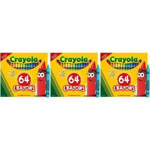 Crayola Crayons Standard 64 Count (3-Pack) Crayola Crayons Standard 64 Count (3-Pack)