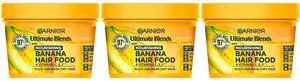 Garnier Ultimate Blends Hair Food Banana 3-In-1 Dry Hair Mask Treatment (3-Pack / 13.7 Fl Oz (Pack of 1)) Garnier Ultimate Blends Hair Food Banana 3-In-1 Dry Hair Mask Treatment (3-Pack / 13.7 Fl Oz (Pack of 1))