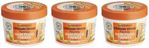Garnier Ultimate Blends Hair Food Papaya 3-In-1 Damaged Hair Mask Treatment (3-Pack / 13.19 Fl Oz (Pack of 1)) Garnier Ultimate Blends Hair Food Papaya 3-In-1 Damaged Hair Mask Treatment (3-Pack / 13.19 Fl Oz (Pack of 1))