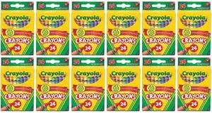 Crayola Crayons, Standard Size, Non-Toxic, 24 Count (12-Pack) Crayola Crayons, Standard Size, Non-Toxic, 24 Count (12-Pack)
