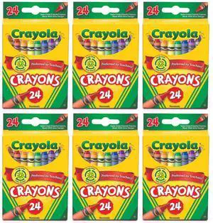 Crayola Crayons, Standard Size, Non-Toxic, 24 Count (6-Pack) Crayola Crayons, Standard Size, Non-Toxic, 24 Count (6-Pack)