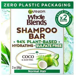 Garnier Whole Blends Coconut Water Shampoo Bar 60 g (1-Pack) Garnier Whole Blends Coconut Water Shampoo Bar 60 g (1-Pack)