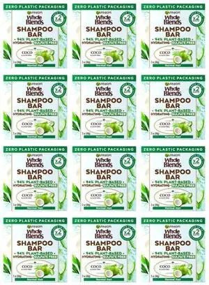 Garnier Whole Blends Coconut Water Shampoo Bar 60 g (12-Pack) Garnier Whole Blends Coconut Water Shampoo Bar 60 g (12-Pack)