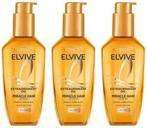 L'Oreal Extraordinary Oil Elvive Hair Oil, 100 ml (3-Pack) L'Oreal Extraordinary Oil Elvive Hair Oil, 100 ml (3-Pack)