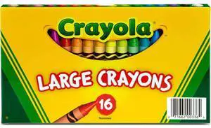 Crayola Large Crayons 16 ct (1-Pack) Crayola Large Crayons 16 ct (1-Pack)