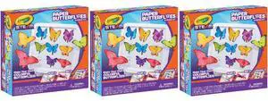 Crayola Paper Butterfly Science Kit STEAM Toy (3-Pack) Crayola Paper Butterfly Science Kit STEAM Toy (3-Pack)