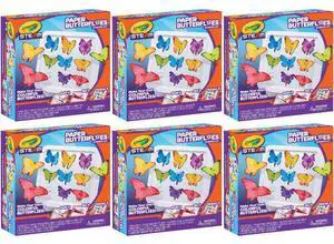 Crayola Paper Butterfly Science Kit STEAM Toy (6-Pack) Crayola Paper Butterfly Science Kit STEAM Toy (6-Pack)