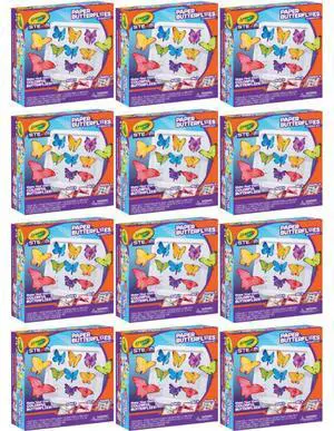 Crayola Paper Butterfly Science Kit STEAM Toy (12-Pack) Crayola Paper Butterfly Science Kit STEAM Toy (12-Pack)