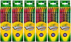 Crayola Twistables Colored Pencils 12 Count (6-Pack) Crayola Twistables Colored Pencils 12 Count (6-Pack)