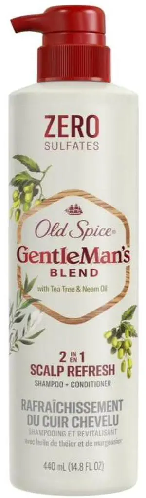 Old Spice 2in1 Shampoo Conditioner Tea Tree 14.8 oz (1-Pack) Old Spice 2in1 Shampoo Conditioner Tea Tree 14.8 oz (1-Pack)