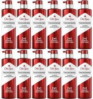 Old Spice 2in1 Thickening Shampoo Conditioner 17.9 oz (12-Pack) Old Spice 2in1 Thickening Shampoo Conditioner 17.9 oz (12-Pack)