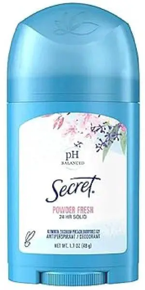 Secret Wide Solid Antiperspirant Deodorant Powder Fresh 1.7 oz Secret Wide Solid Antiperspirant Deodorant Powder Fresh 1.7 oz