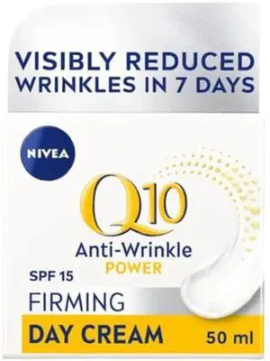 Nivea Q10 Power Anti-Wrinkle Day Cream SPF 15 50 ml Nivea Q10 Power Anti-Wrinkle Day Cream SPF 15 50 ml